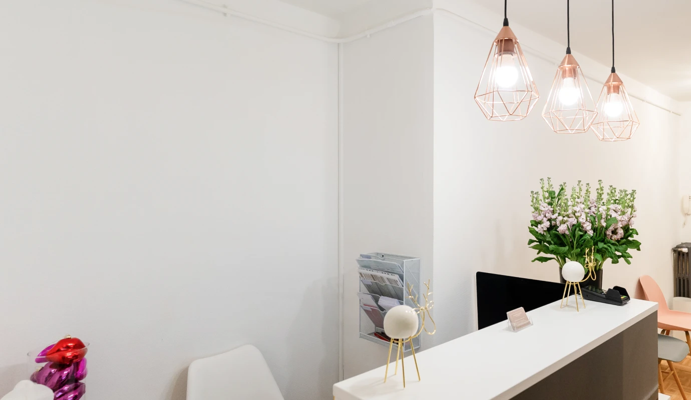 Accueil du cabinet du Dr Maha Bennani Ribet à Menton proche Monaco